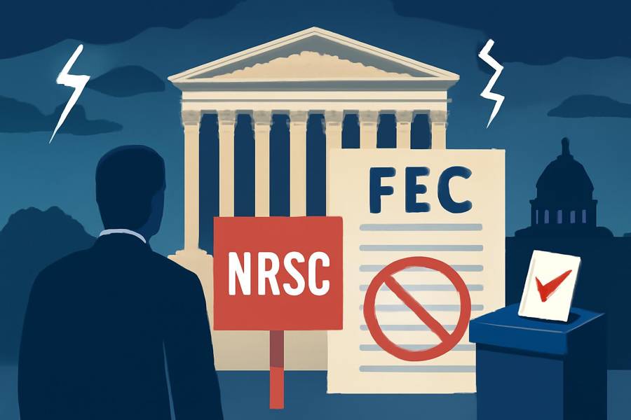 Supreme Court strikes down federal caps on coordinated party spending with candidates