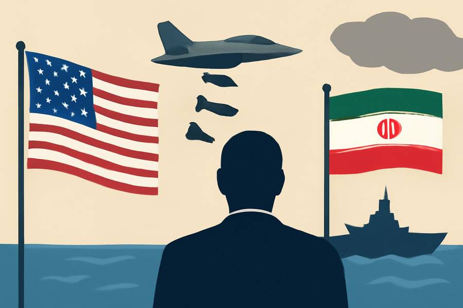 U.S. launches new strikes on Iran as Trump says he is reinstating a Strait of Hormuz blockade and tolls