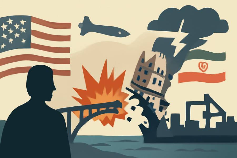 U.S. expands strikes in Iran, hits bridges and collapses tower at Chabahar port as Hormuz fight intensifies
