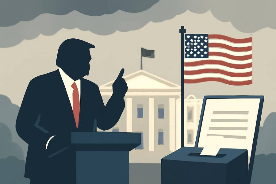 Trump uses primetime address to cast doubt on U.S. elections and push SAVE America Act
