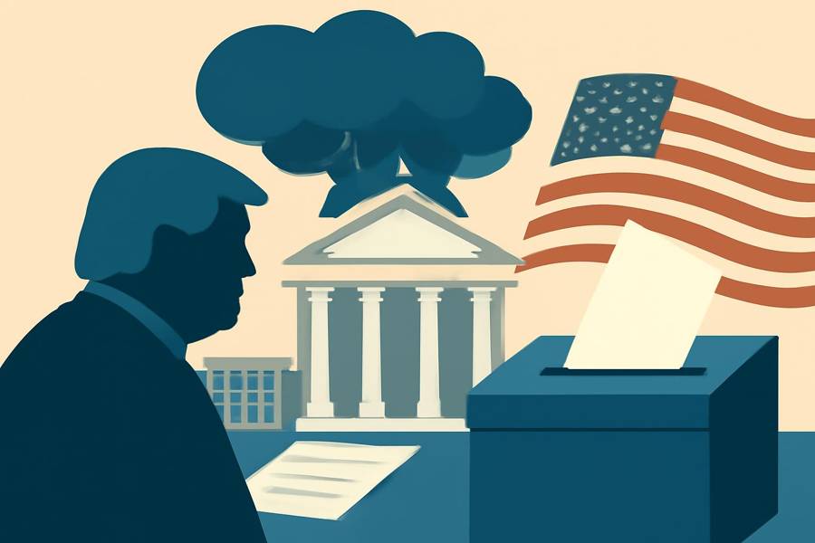 Appeals court upholds block on Trump order to create federal voter list, limit mail ballots