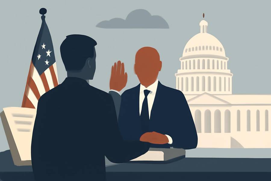 Todd Blanche is sworn in as attorney general after narrow Senate confirmation