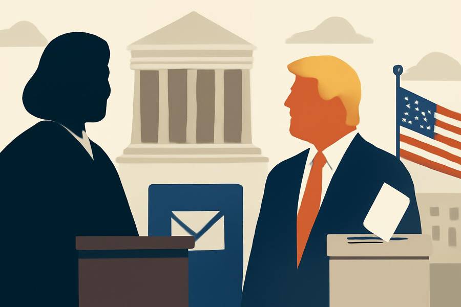 Federal judge issues nationwide injunction blocking Trump mail-voting order