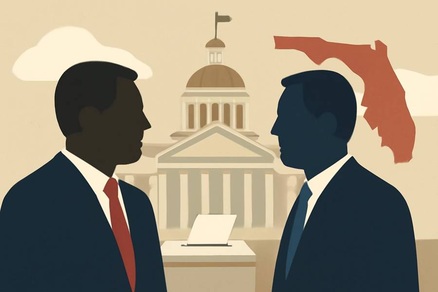 Byron Donalds and David Jolly win Florida primaries to face off for governor in November