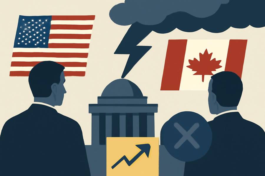 U.S.–Canada trade fight escalates as Ford threatens to cut power, minerals and Trump warns of 50% auto tariffs