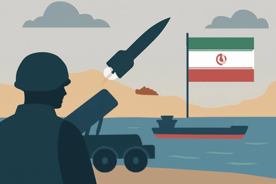 U.S. hits Iranian launchers on Larak Island after month-long pause; Tehran claims retaliation