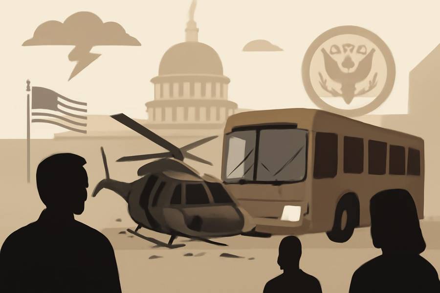 Murder charges filed in LA bus crash as NTSB focuses on video in fatal news helicopter disaster