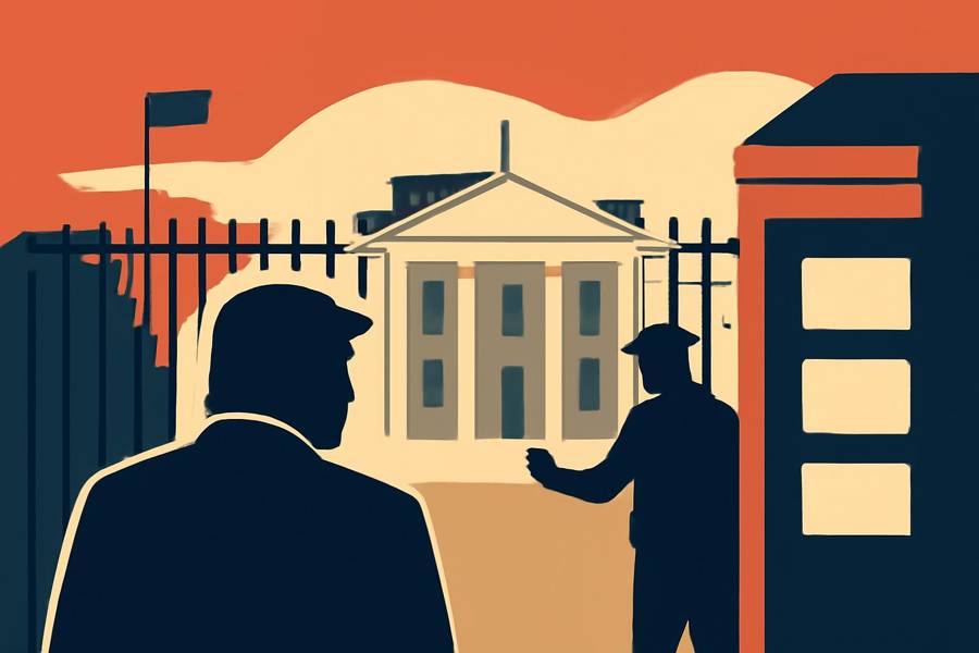 White House enforces ban on CNN, MS NOW and Politico; reporters turned away at gates
