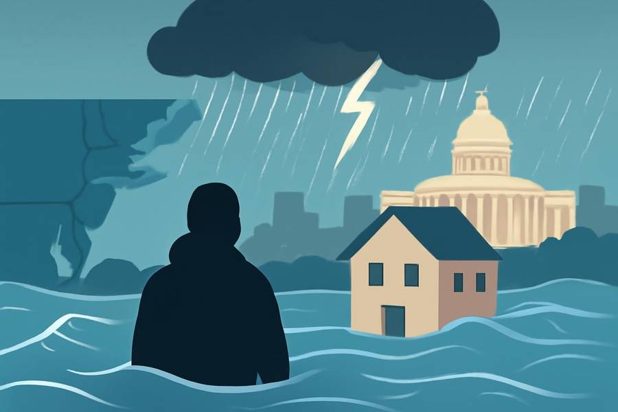 Nor’easter floods parts of the Northeast; power outages and coastal flood warnings stretch from New Jersey to New England