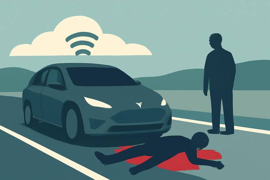Self‑driving Tesla strikes and kills 71‑year‑old man on I‑80 in California, CHP says